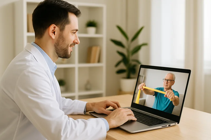 Portada del artículo: ¿Realmente funciona la Kinesiología Online? La verdad sobre la Telerehabilitación